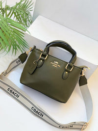 Coach Mini Rowan Satchel in Pebble Leather