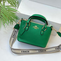 Coach Mini Rowan Satchel in Pebble Leather