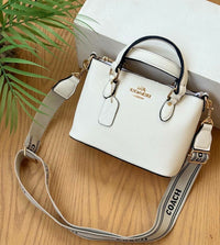 Coach Mini Rowan Satchel in Pebble Leather