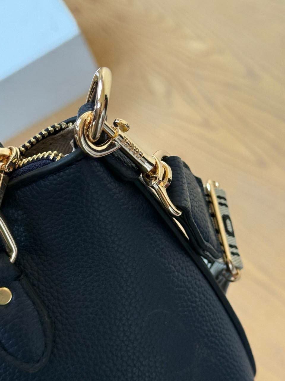 Coach Mini Rowan Satchel in Pebble Leather