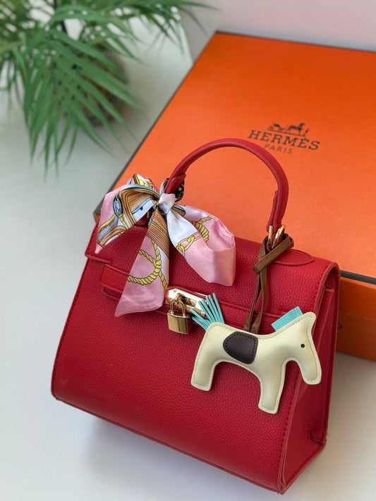 Hermès Mini Kelly 20 - Classic Leather with Gold Hardware & Full Accessories