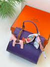 Hermès Mini Kelly 20 - Classic Leather with Gold Hardware & Full Accessories