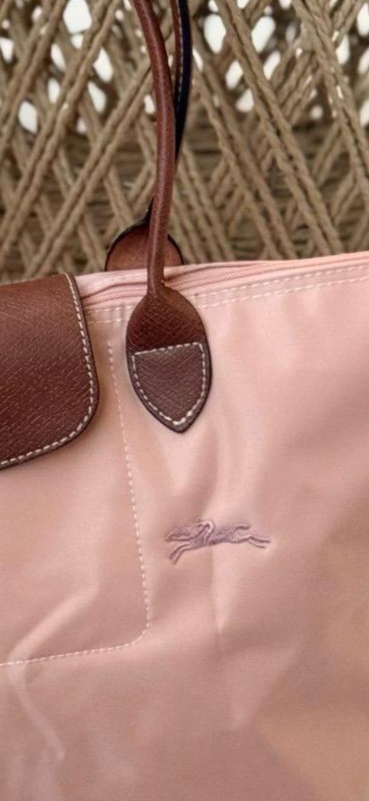 Longchamp Le Pliage Tote Bag - Large - Mirror