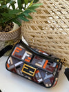 Fendi Baguette Zucca Jacquard Bag