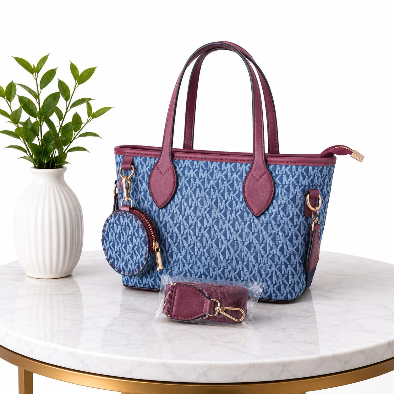 Michael Kors Monogram Tote Bag