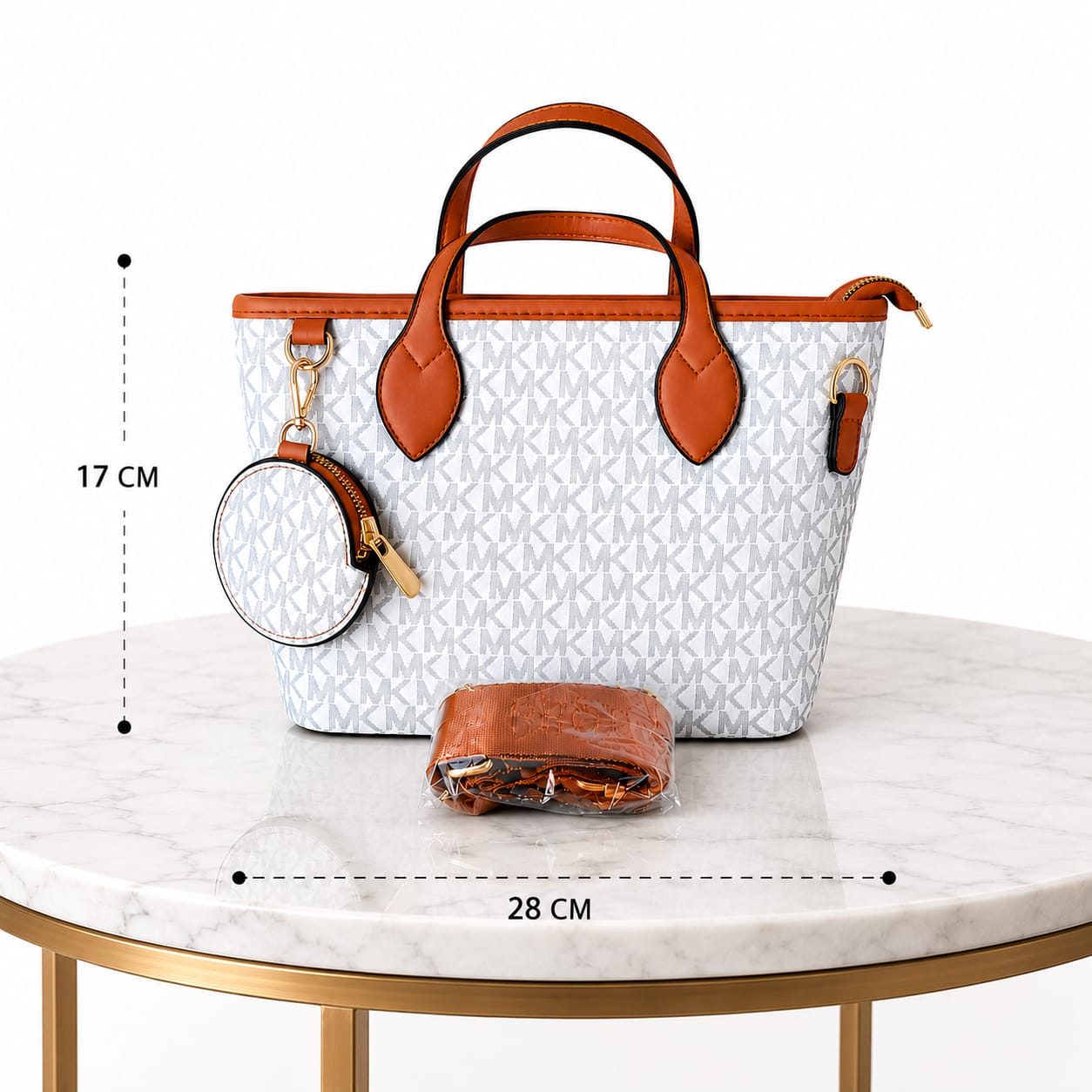 Michael Kors Monogram Tote Bag
