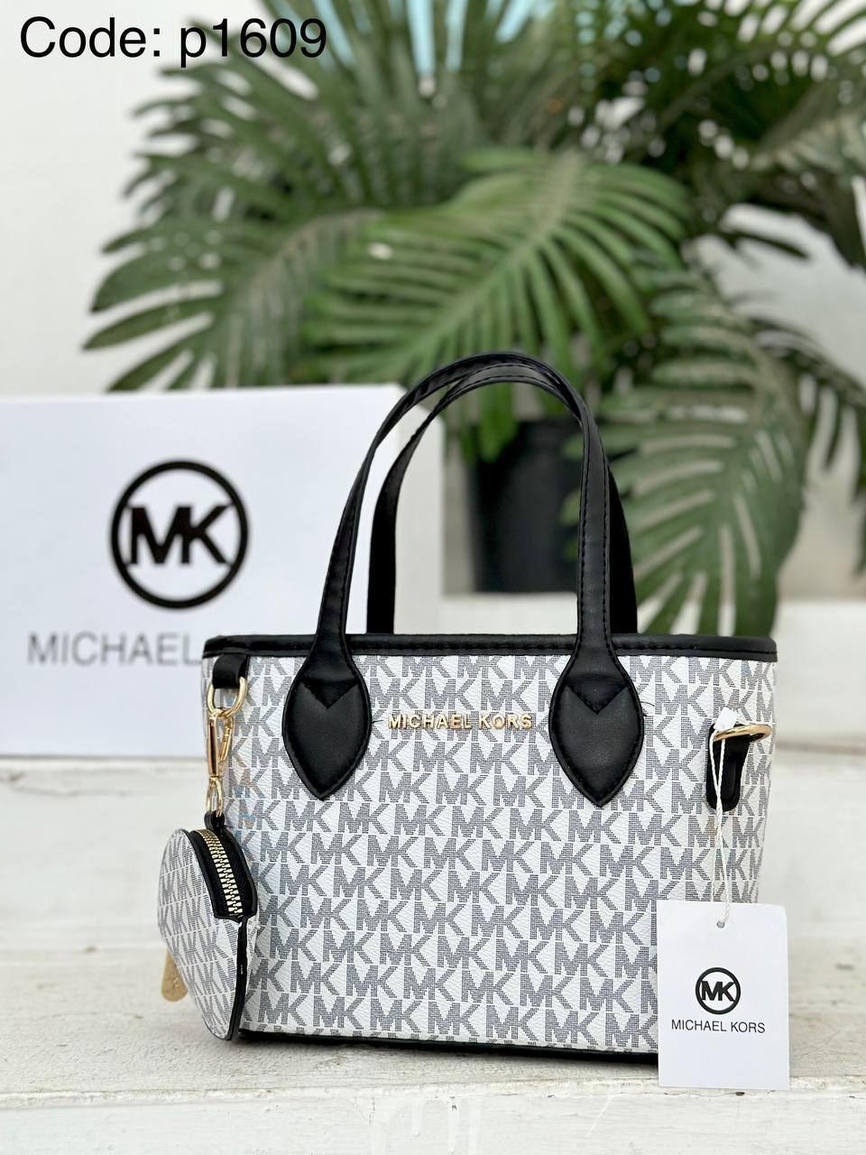 Michael Kors Monogram Tote Bag