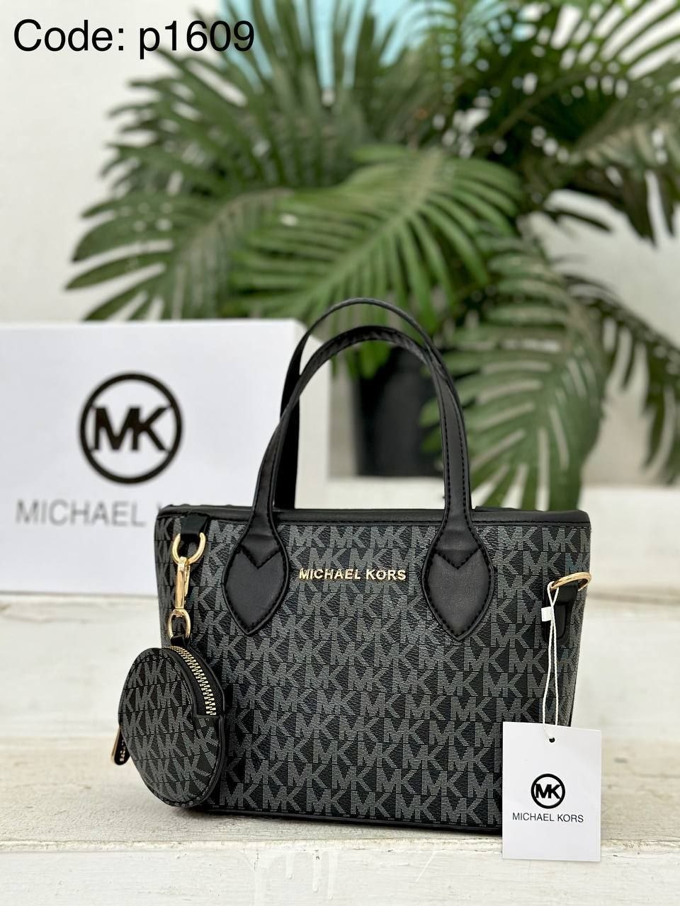 Michael Kors Monogram Tote Bag