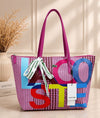 Lacoste Print Tote Bag - Mirror