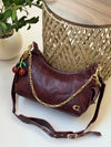 Coach Cherry Charm Hobo Shoulder Bag - Mirror