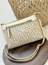 Calvin Klein Monogram Logo Cross body Bag - Code : 2528