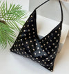 Studded Hobo Shoulder Bag - Code : 2566