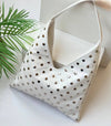 Studded Hobo Shoulder Bag - Code : 2566