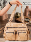 Vintage Multi-Pocket Shoulder Bag - High Copy