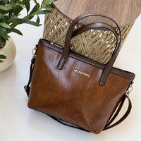 Valentino Croc-Texture Tote Bag - Code : 2654