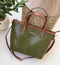 Valentino Croc-Texture Tote Bag - Code : 2654