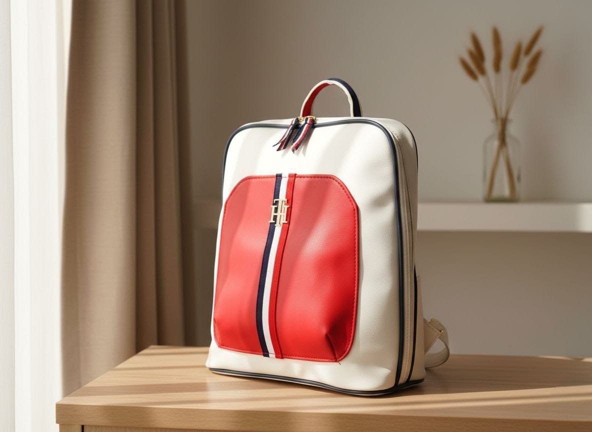 Tommy Back Bag - 2*1 ( Laptop And school )