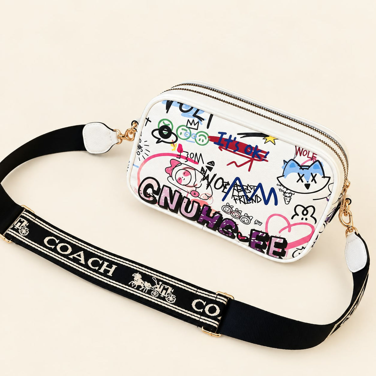 Coach Cross Bag - Code : 2735