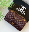 Chanel Classic Flap Bag With Box