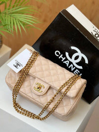 Chanel Classic Flap Bag With Box