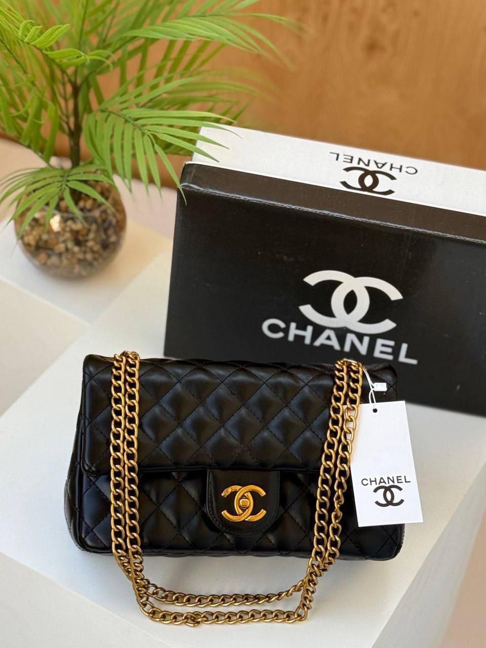 Chanel Classic Flap Bag With Box