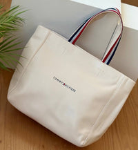 Tommy Hilfiger Women’s Logo Shopper Tote