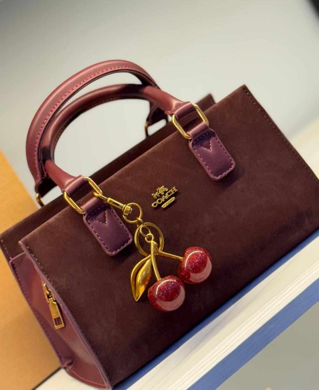 Coach Cherry Bag Charm
