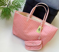 Monogram Shoulder Bag with Pouch - Mirror