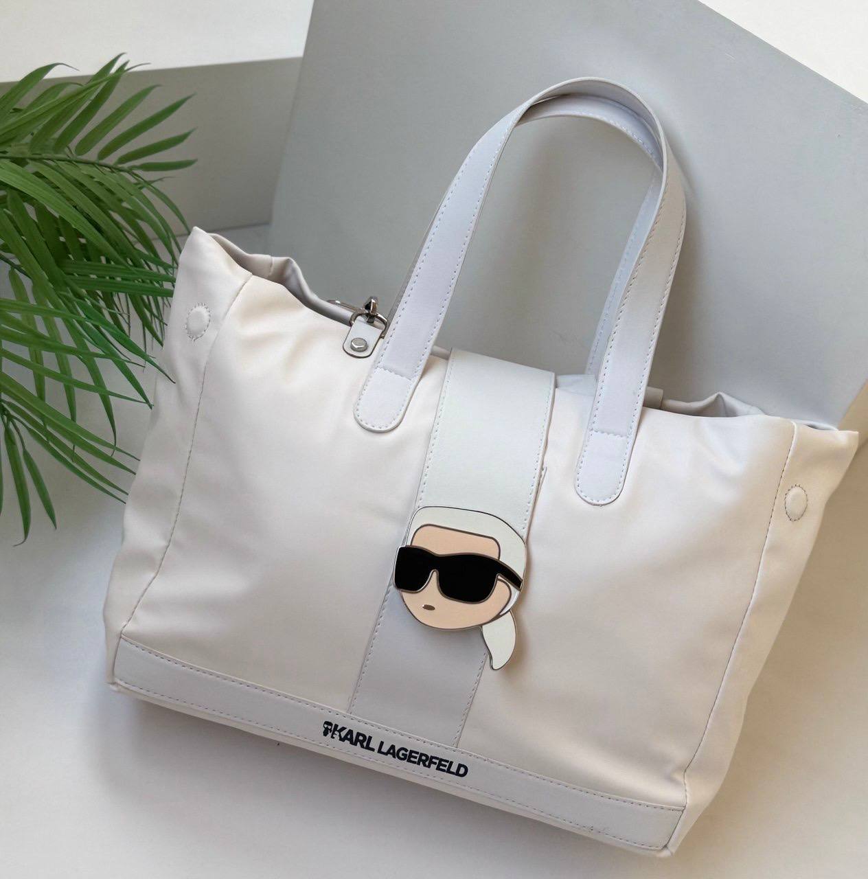 Karl Lagerfeld Ikonik Tote Bag – With Strap