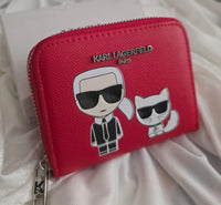 Small Karl Wallet - Mirror