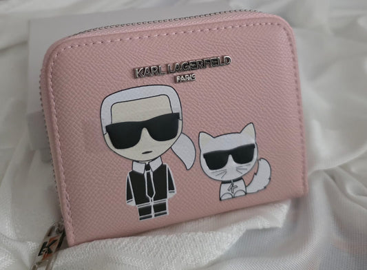 Small Karl Wallet - Mirror
