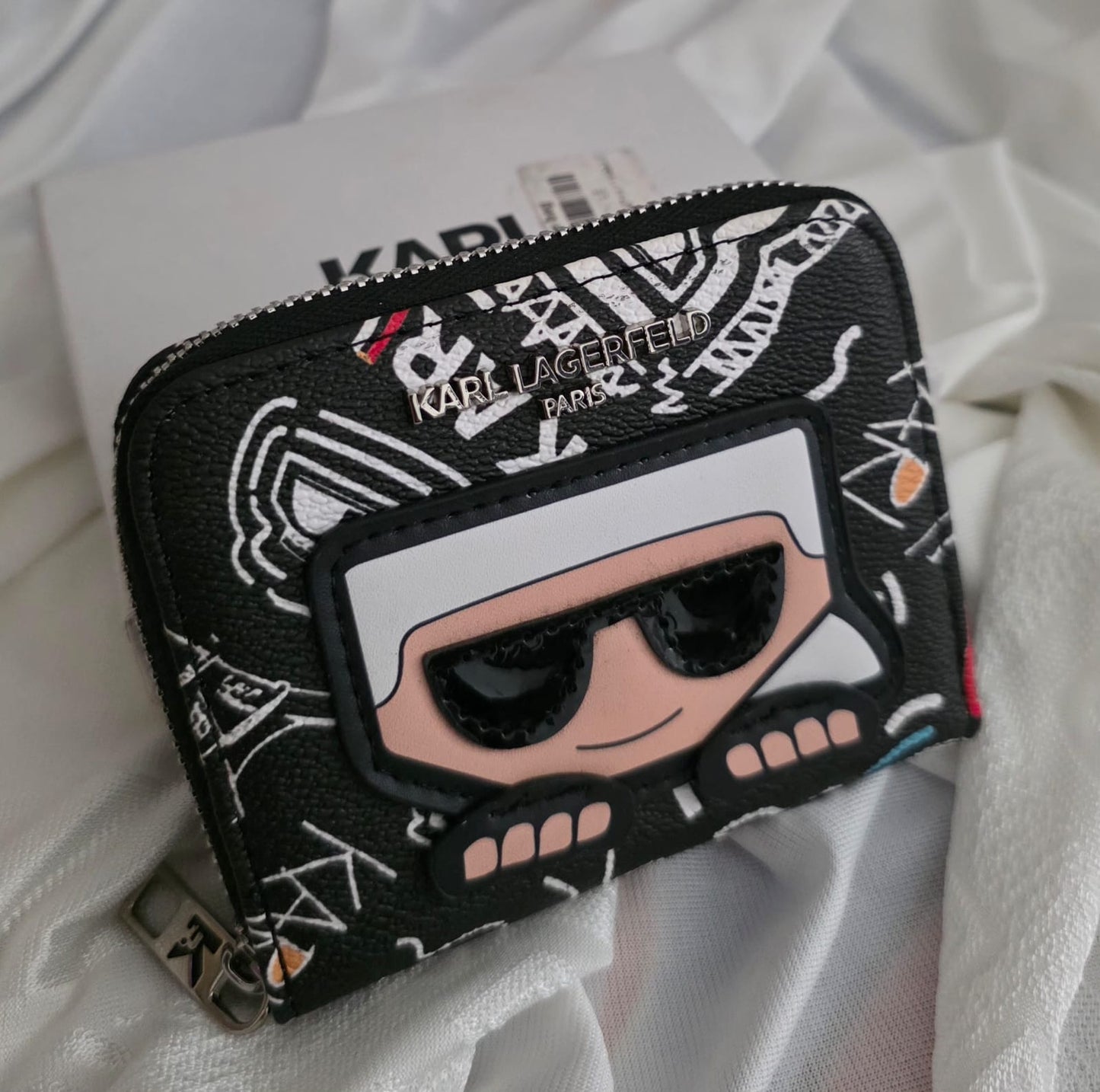 Small Karl Wallet - Mirror