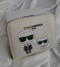 Small Karl Wallet - Mirror