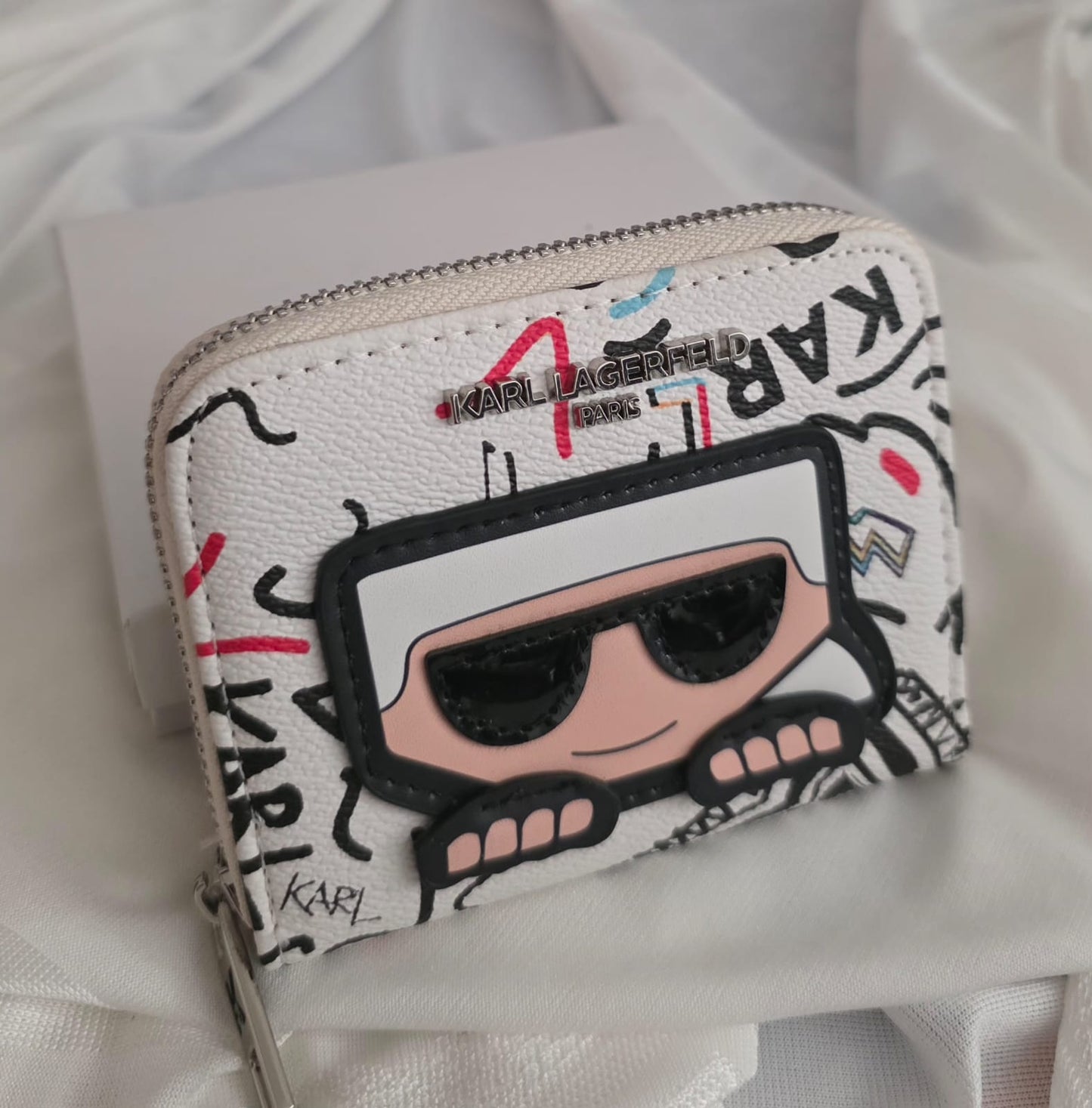 Small Karl Wallet - Mirror
