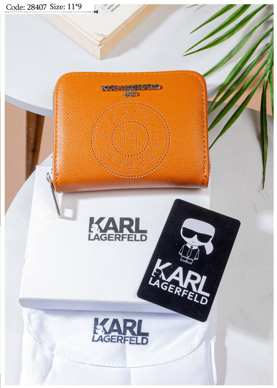 Small Karl Wallet - Mirror