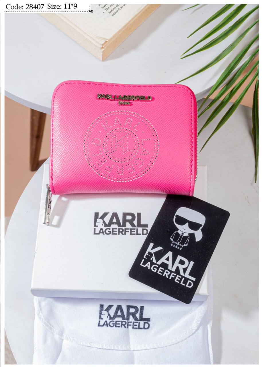 Small Karl Wallet - Mirror