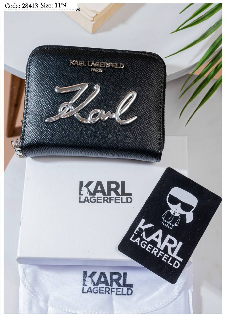 Small Karl Wallet - Mirror