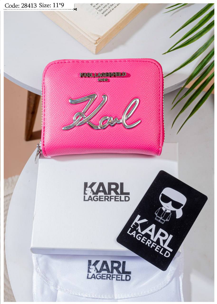 Small Karl Wallet - Mirror