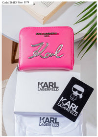 Small Karl Wallet - Mirror