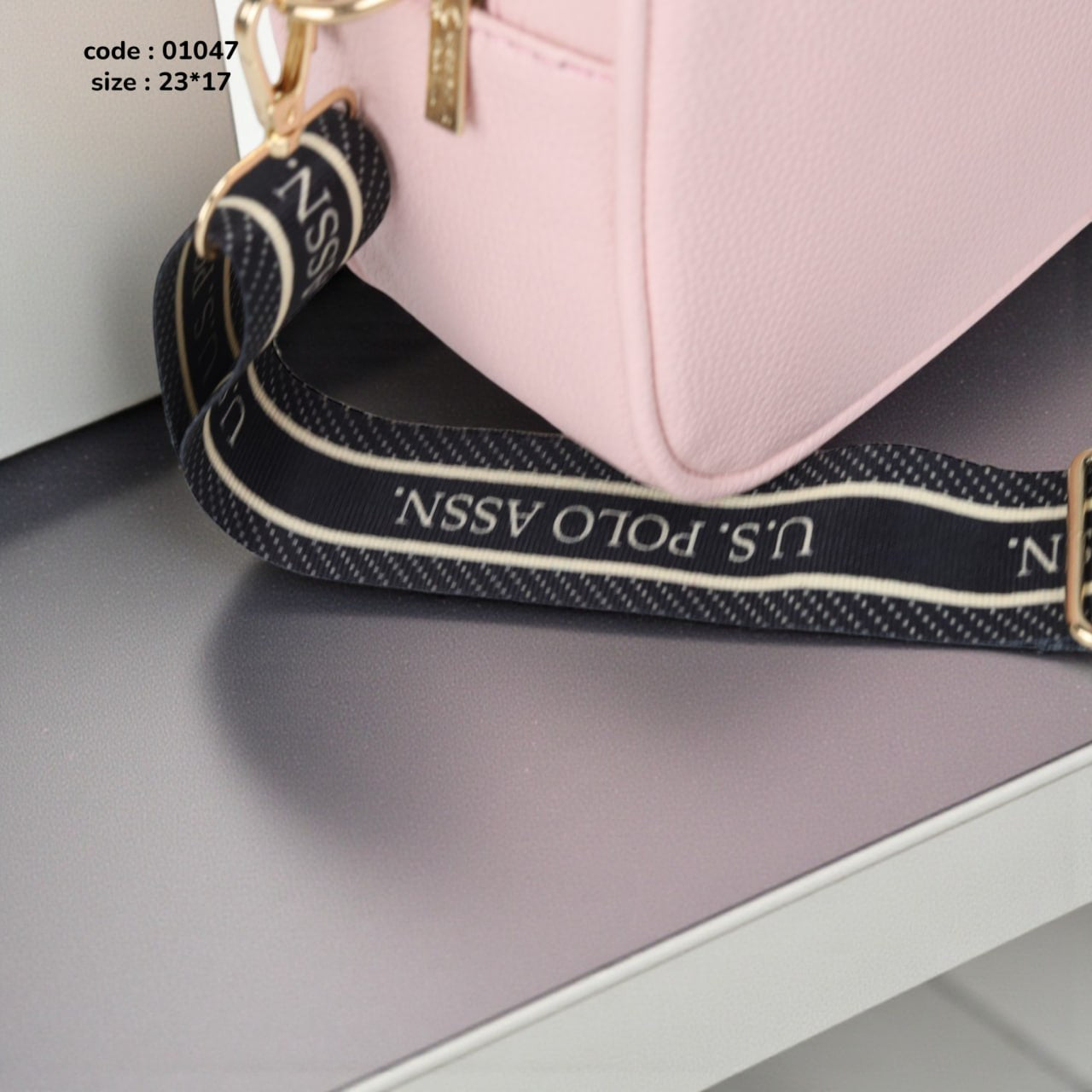 Polo Double Zip Shoulder Bag
