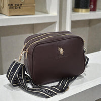 Polo Double Zip Shoulder Bag