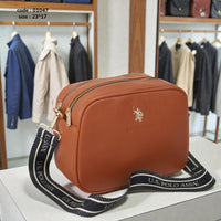 Polo Double Zip Shoulder Bag