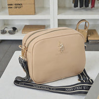 Polo Double Zip Shoulder Bag