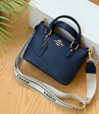 Coach Mini Rowan Satchel in Pebble Leather
