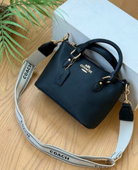 Coach Mini Rowan Satchel in Pebble Leather