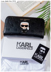 Big Karl Wallet double zipper - Mirror