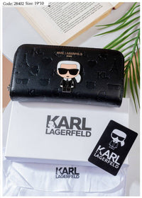 Big Karl Wallet double zipper - Mirror