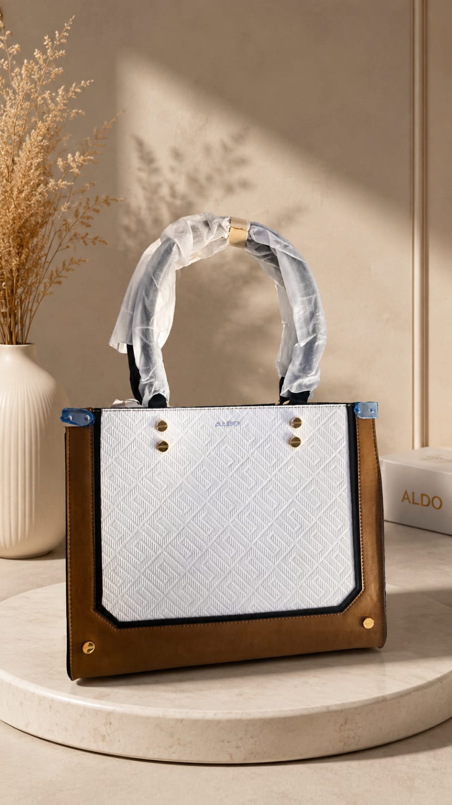 ALDO Structured Satchel Bag - Original