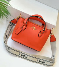 Coach Mini Rowan Satchel in Pebble Leather